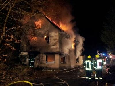 Jahresabschluss�bung der Feuerwehr Olpe