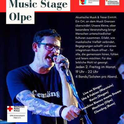 Bild vergr��ern: 6. International Music Stage Olpe (unplugged)