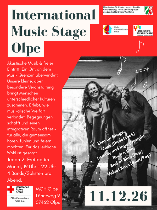 Interner Link zur Veranstaltung: 12. International Music Stage Olpe