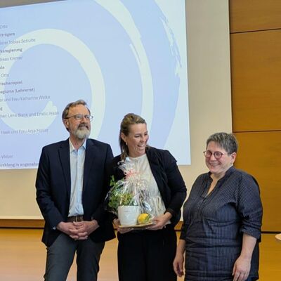 Bild vergr��ern: Verabschiedung Schulleitung Sekundarschule Fr. Weber