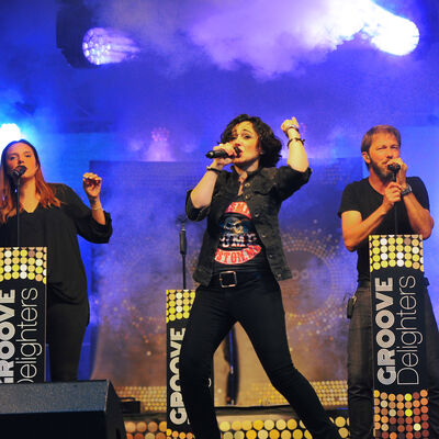 Interner Link zur Veranstaltung: Donnerstags auf dem Marktplatz: GROOVE Delighters