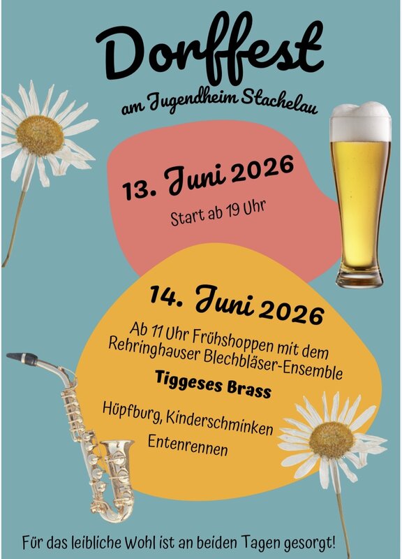 Interner Link zur Veranstaltung: Dorffest Stachelau