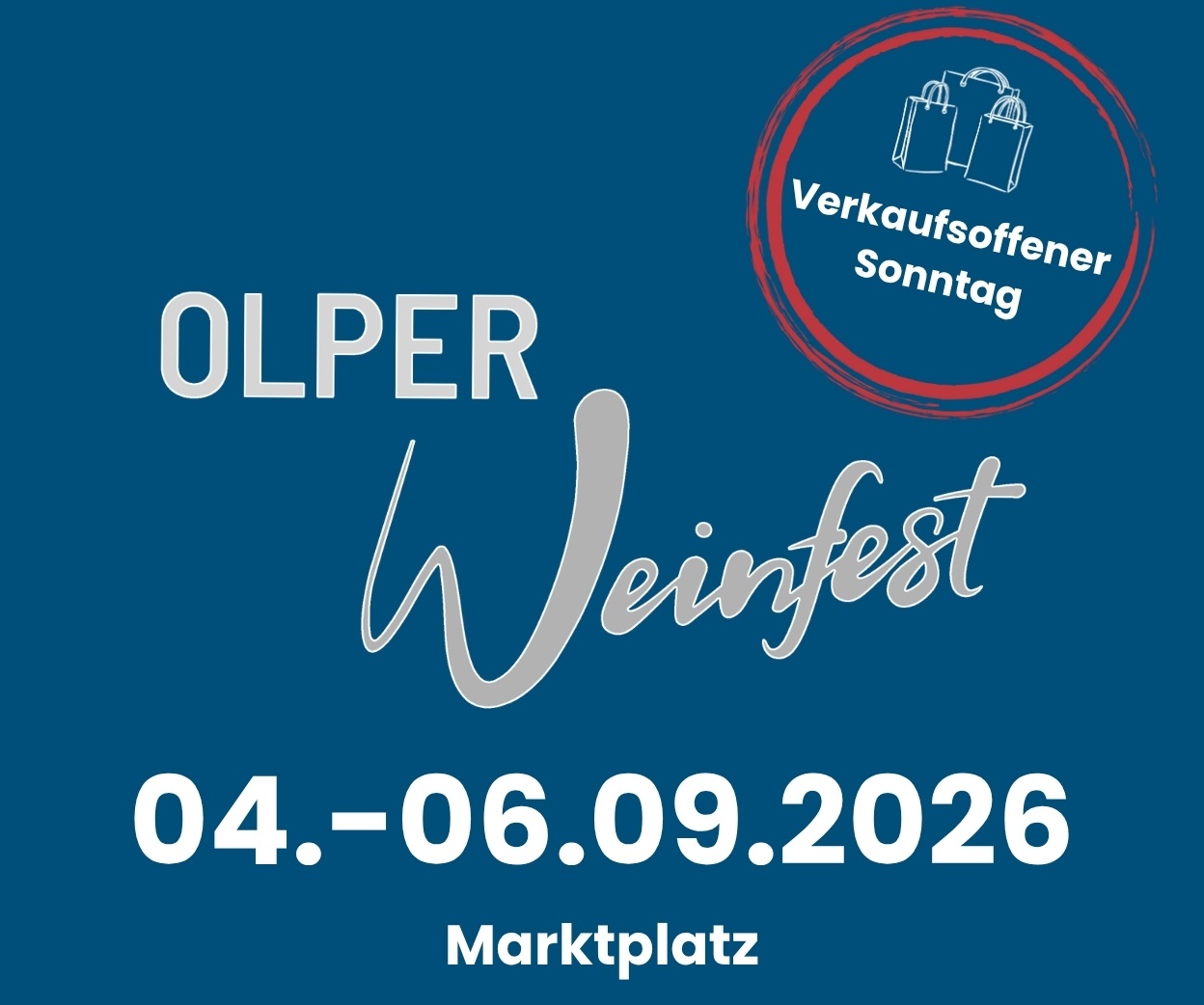 Interner Link zur Veranstaltung: 4. Olper Weinfest mit verkaufsoffenem Sonntag