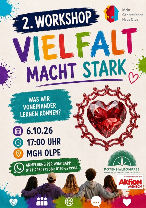 Interner Link zur Veranstaltung: Vielfalt macht stark!