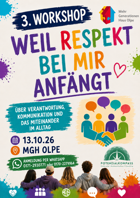 Interner Link zur Veranstaltung: Weil Respekt bei mir anf�ngt!