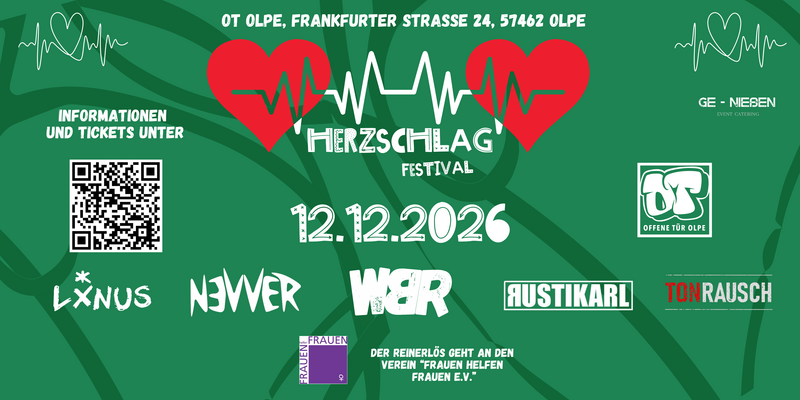 Interner Link zur Veranstaltung: Herzschlag Benefiz Festival